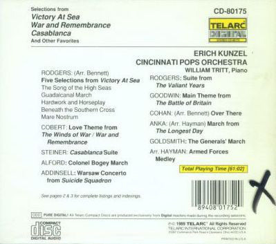 VICTORY AT SEA & Selections from War Movies - Erich Kunzel, Cincinnati Pops