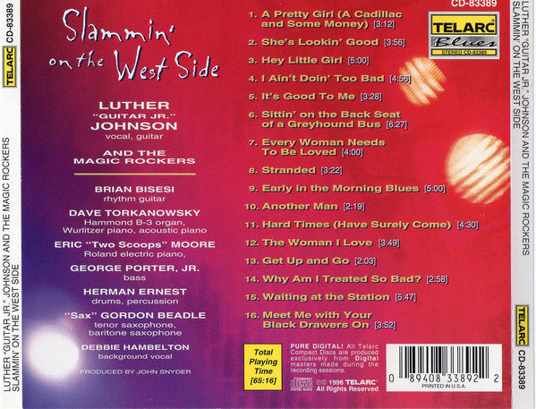 LUTHER "GUITAR JR." JOHNSON AND THE MAGIC ROCKERS: SLAMMIN' ON THE WEST SIDE