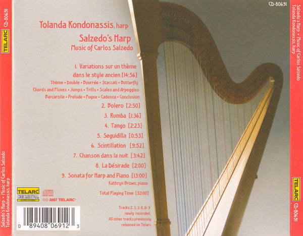 Salzedo's Harp: Music of Carlos Salzedo - Yolanda Kondonnasis