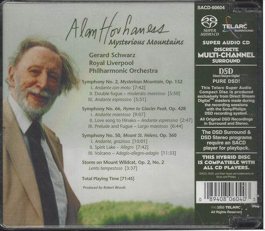 HOVHANESS: MYSTERIOUS MOUNTAINS - Gerard Schwarz, Royal Liverpool Symphony Orchestra
