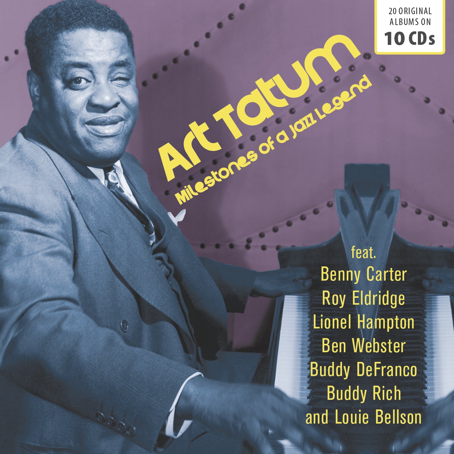 ART TATUM: MILESTONES OF A JAZZ LEGEND (10 CDS)