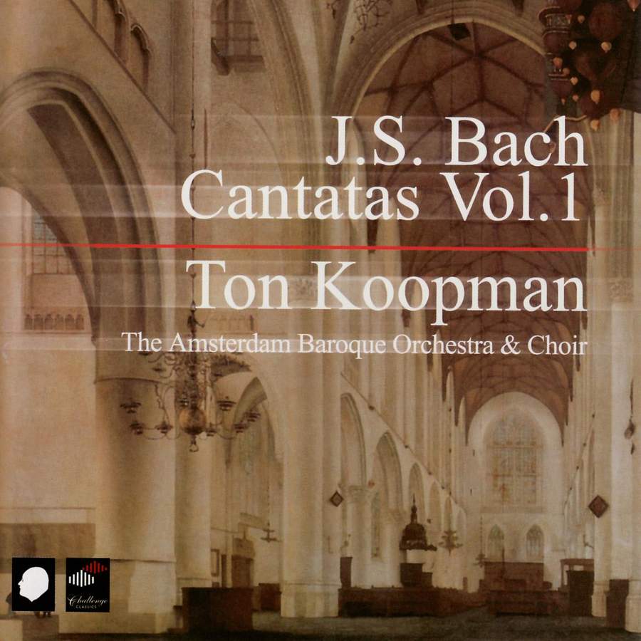 BACH: COMPLETE CANTATAS, VOL. 1: TON KOOPMAN & THE AMSTERDAM BAROQUE ORCHESTRA (3 CDS)