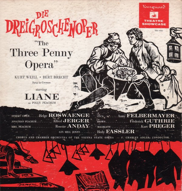 WEILL/BRECHT: DIE DREIGROSHENOPER (The Three Penny Opera, Sung in German) - Liane, Vienna State Opera Orchestra (MP3 Digital Download)