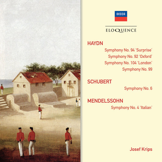 Haydn, Schubert, Mendelssohn: Symphonies - Josef Krips (2 CDs)