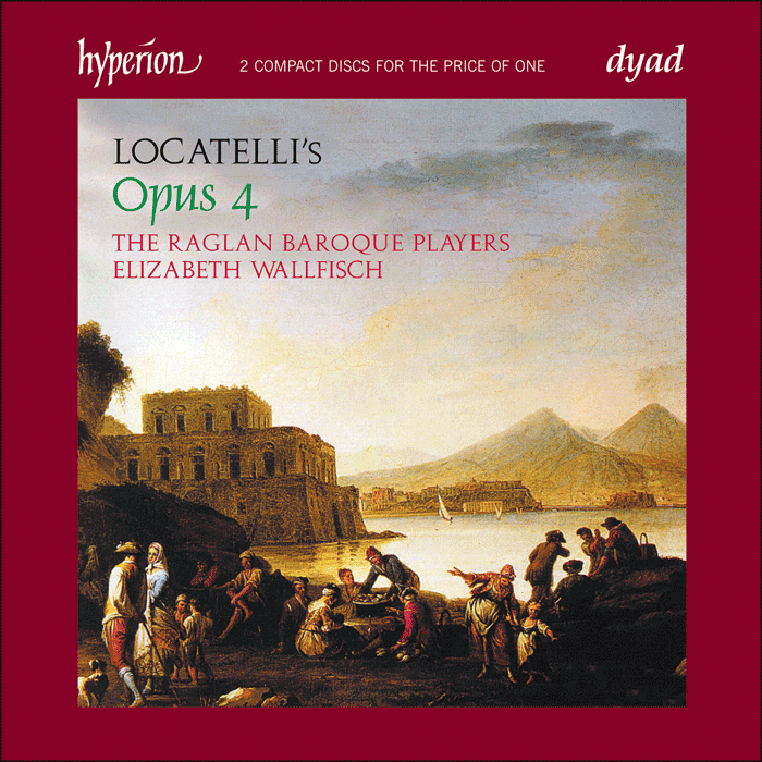 Locatelli: Sonatas, Op 4 - The Raglan Baroque Players, Elizabeth Wallfisch (2 CDs)