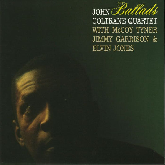 JOHN COLTRANE: Ballads w/McCoy Tyner, Jimmy Garrison, Elvin Jones (180 GRAM VINYL LP)