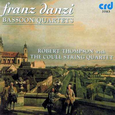 Danzi: Three Quartets For Bassoon & Strings - Robert Thompson, COULL STRING QUARTET