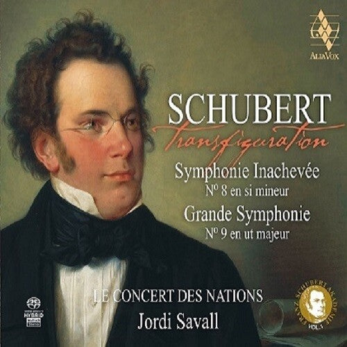 SCHUBERT: Transfiguration - Symphony Nos. 8 & 9 - Jordi Savall, Le Concert des Nations (2 Hybrid SACDs)