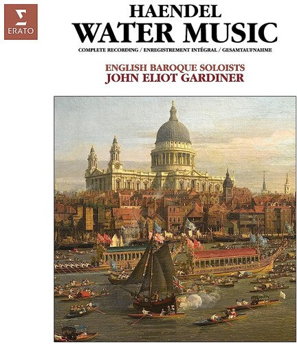 HANDEL: WATER MUSIC - JOHN ELIOT GARDINER, ENGLISH BAROQUE SOLOISTS (LP)