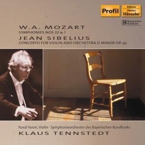 Mozart: Symphony No. 1 & 32; Sibelius: Violin Concerto - Klaus Tennstedt, Yuval Yaron, Symphonie-Orchester des BR München