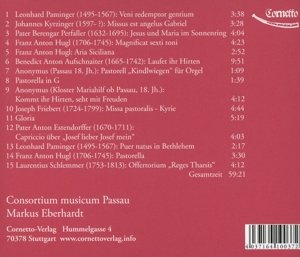 Gloria in excelsis Deo: Baroque Music of Passauer for Advent & Christmas - Consortium Musicum Passau