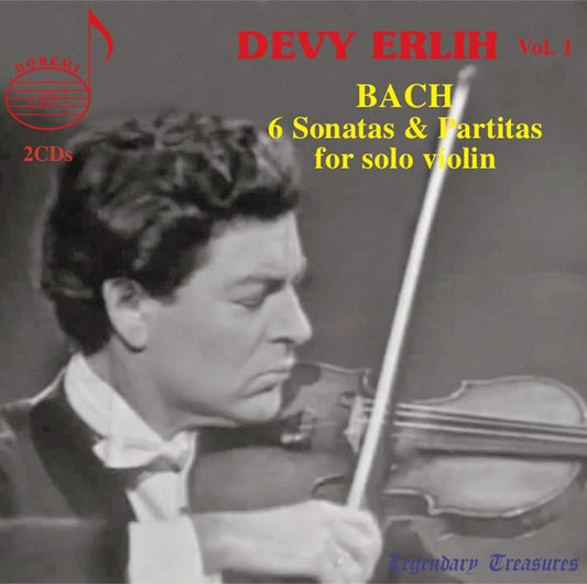 DEVI ERLIH COLLECTION, Vol. 1 - Bach: 6 Sonatas & Partitas (2 CDs)