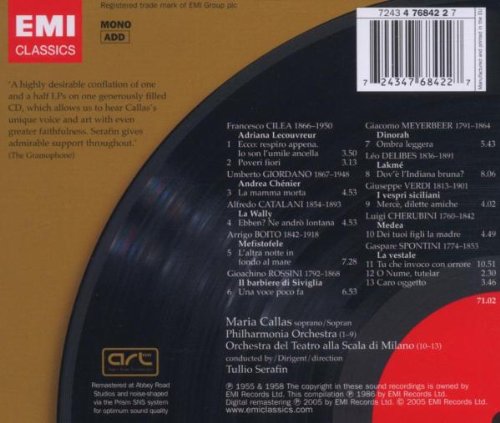 MARIA CALLAS: Lyric & Coloratura Arias