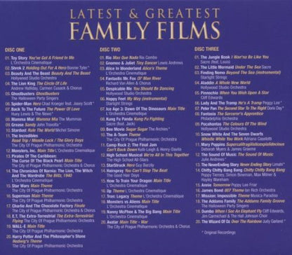 Latest & Greatest: Family Films (3 CDs)