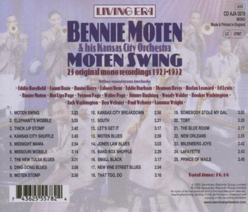 Bennie Moten & His Kansas City Orchestra: Moten Swing