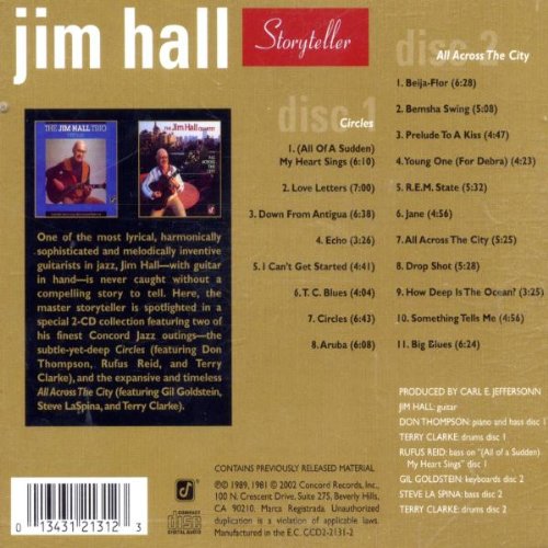 JIM HALL: Storyteller (2 CDS)