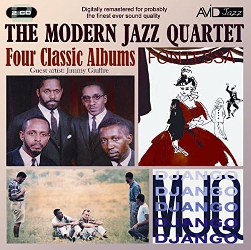 MODERN JAZZ QUARTET - Four Classic Albums (The Modern Jazz Quartet / Django / Fontessa / The Modern Jazz Quartet At Music Inn)