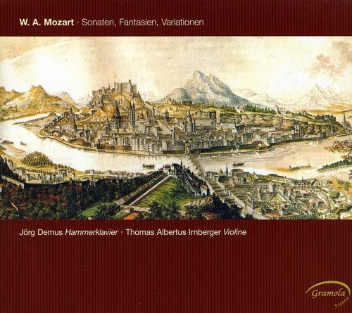 MOZART: Sonatas, Fantasies, Variations - Thomas Irnberger, Jorg Demus