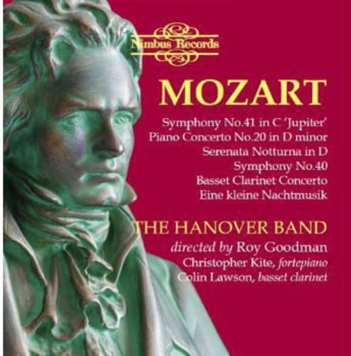 Mozart: Symphony No. 40 & 41, Piano Concerto No. 20; Clarinet Concerto, Eine Kleine Nachtmusik, Serenata Notturna - Hanover Band (2 CDs)
