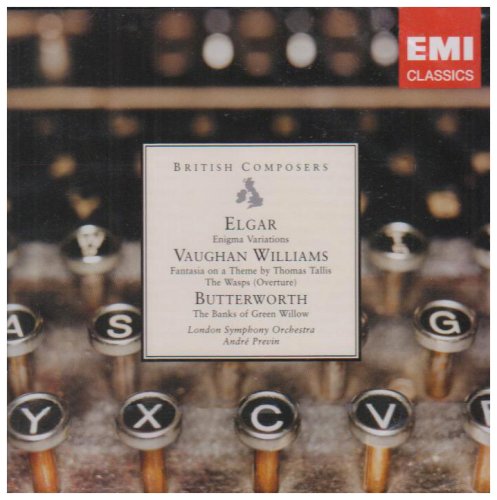 Elgar: Enigma Variations; Vaughan Williams: Fantasia on a Theme by Thomas Tallis - ANDRE PREVIN / LONDON SYMPHONY ORCHESTRA