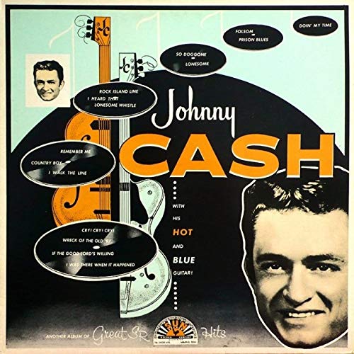 JOHNNY CASH: WITH HIS HOT & BLUE GUITAR (VINYL LP)