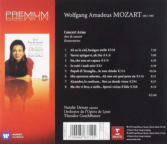 Mozart: Concert Arias - NATALIE DESSAY