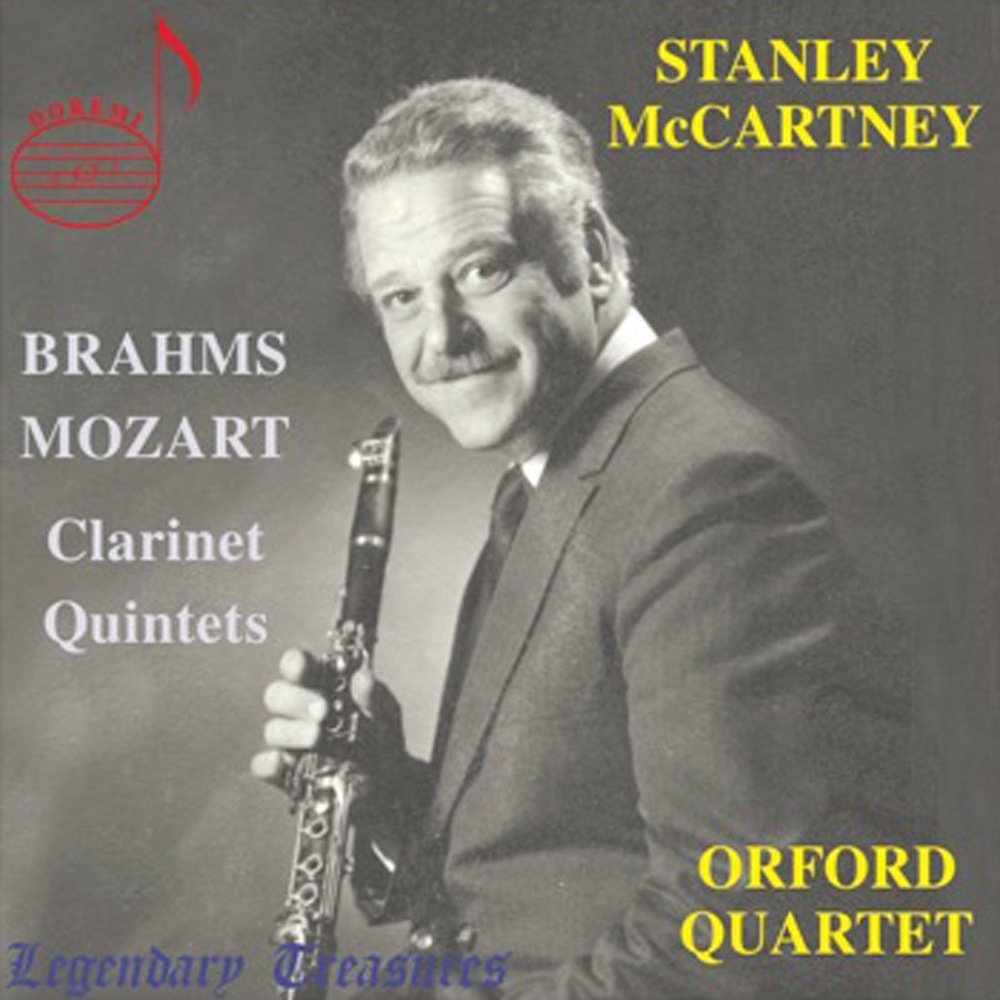 BRAHMS & MOZART: Clarinet Quintets - Stanley McCarthy, Orford String Quartet