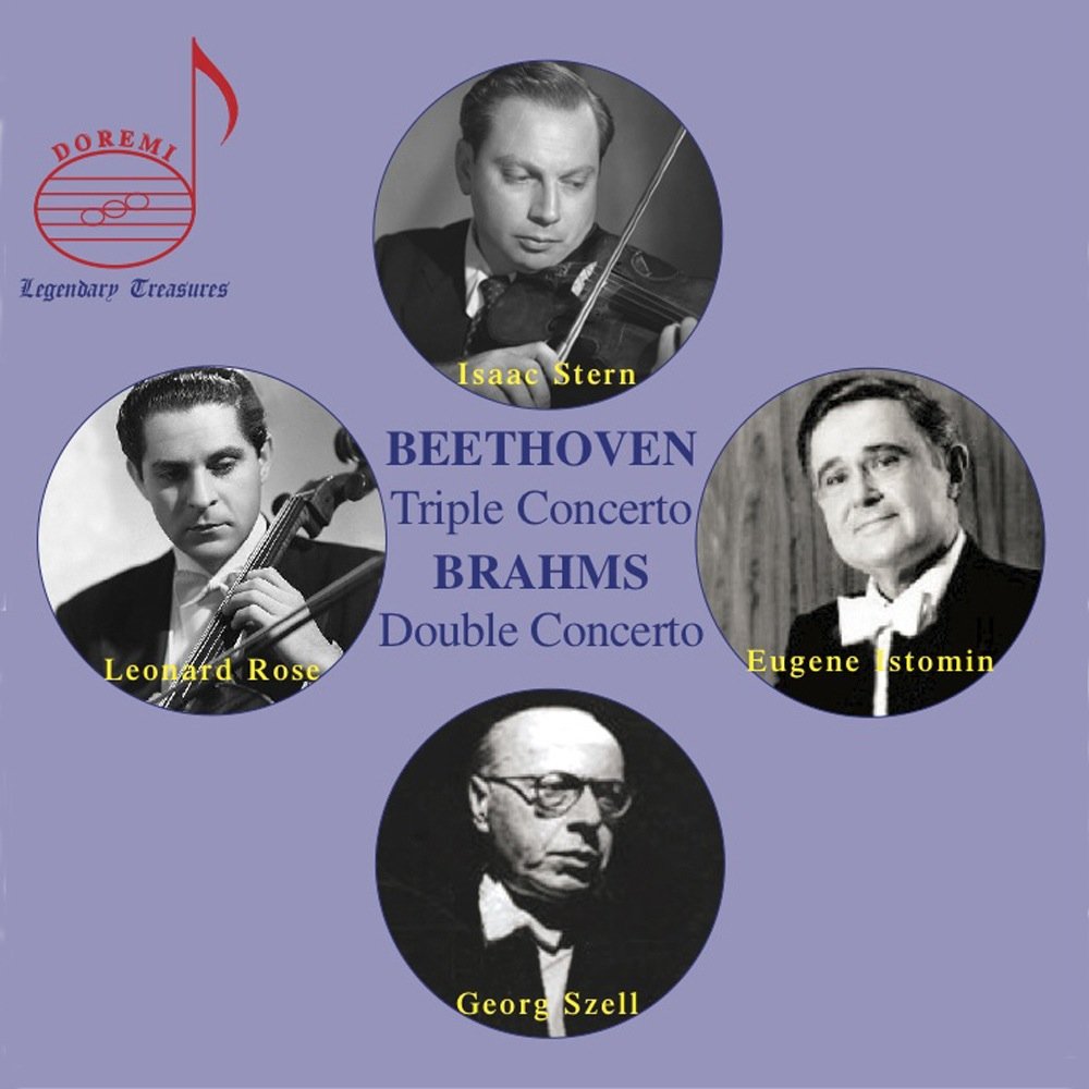 BEETHOVEN: Triple Concerto; BRAHMS: Double Concerto - Stern / Rose / Istomin Trio, Cleveland Orchestra