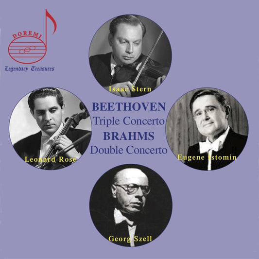 BEETHOVEN: Triple Concerto; BRAHMS: Double Concerto - Stern / Rose / Istomin Trio, Cleveland Orchestra