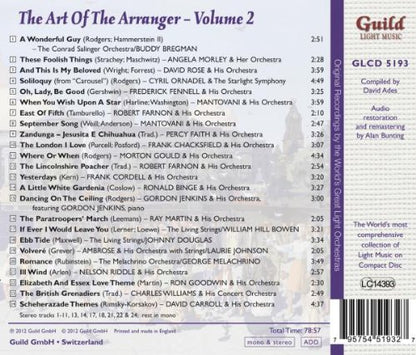THE GOLDEN AGE OF LIGHT MUSIC: The Art Of The Arranger - Vol. 2