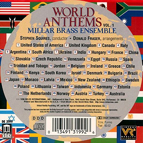 World Anthems - Millar Brass Ensemble, Stephen Squires