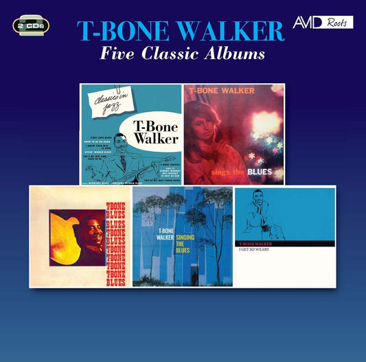 T-BONE WALKER: Five Classic Albums (2 CDs)