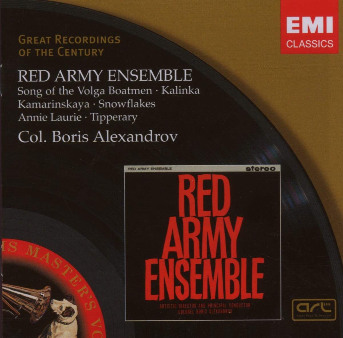 RED ARMY ENSEMBLE - Song Of The Volga Boatmen / Kalinka / Kamarinskaya / Snowflakes / Annie Laurie / Tipperary