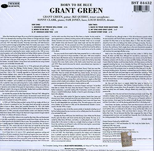 Grant Green: Born To Be Blue (180 GRAM VINYL LP)
