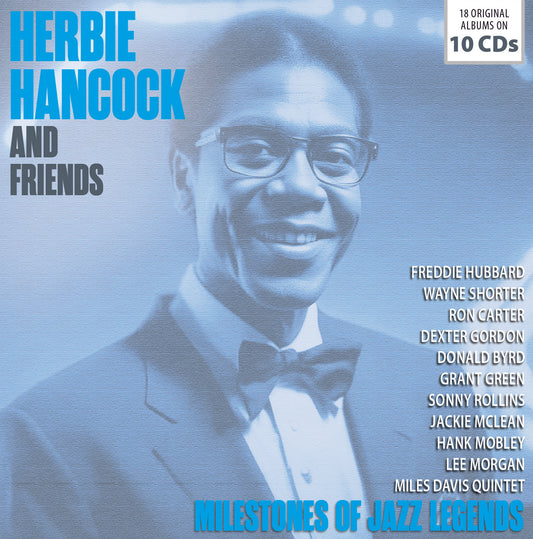 HERBIE HANCOCK & FRIENDS - Milestones of Jazz Legends (10 CDs)