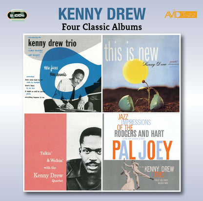 KENNY DREW - Four Classic Albums (Introducing The Kenny Drew Trio / This Is New / Talkin’ & Walkin’ / Jazz Impressions Of Rodgers & Hart - Pal Joey) (2CD)