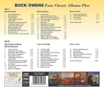 BUCK OWENS - Four Classic Albums Plus (2 CDs)