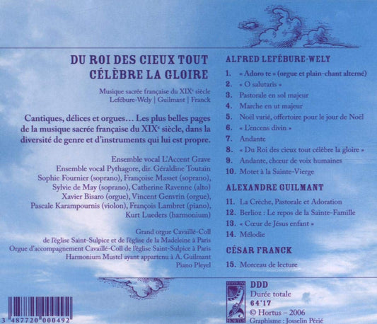 Du Roi des Cieux tout célèbre la Gloire (French Music from the 19th Century for the Christmas Season ) - Various Ensembles