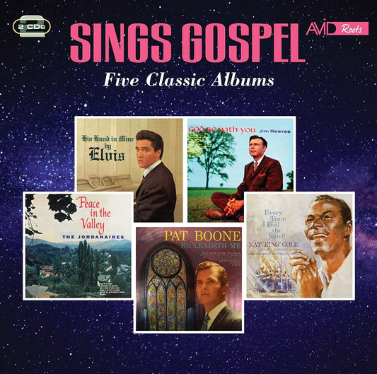 ELVIS PRESLEY / JIM REEVES / THE JORDANAIRES / PAT BOONE / NAT KING COLE: Sings Gospel - Five Classic Albums