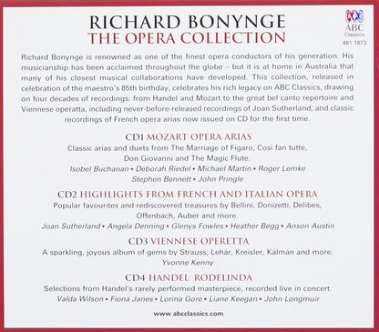 Richard Bonynge - The Opera Collection (4 CDS)