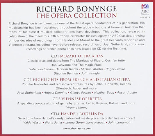 Richard Bonynge - The Opera Collection (4 CDS)