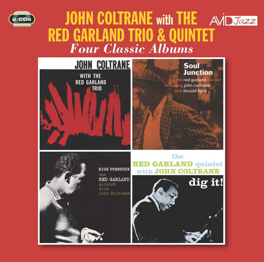 JOHN COLTRANE WITH THE RED GARLAND TRIO & QUINTET - Four Classic Albums (2 CDs)