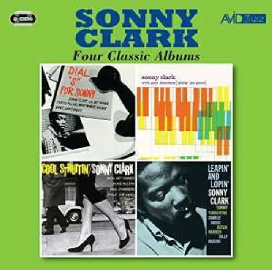 SONNY CLARK - Four Classic Albums (Dial 's' For Sonny / Sonny Clark Trio / Cool Struttin' / Leapin' And Lopin')