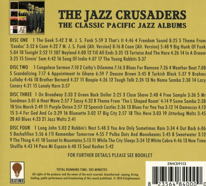 THE JAZZ CRUSADERS: The Classic Pacific Jazz Albums (4 CDS)