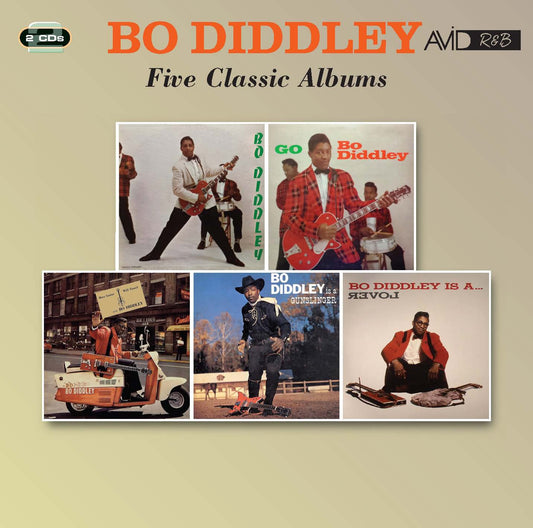 BO DIDDLEY - Five Classic Albums (2 CDS)