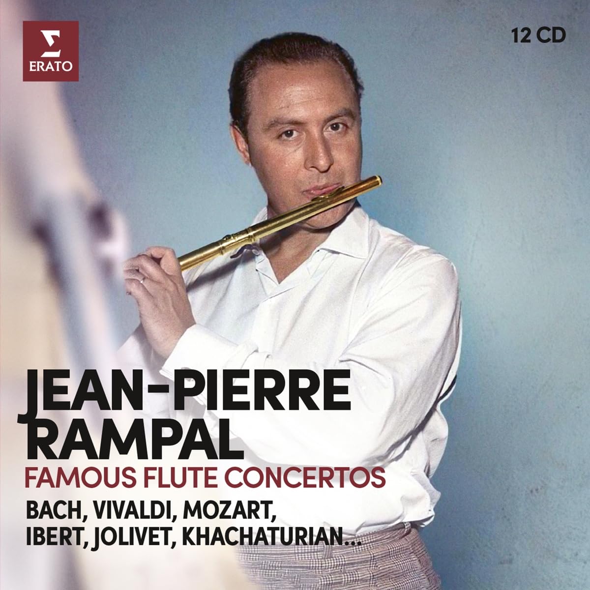 JEAN-PIERRE RAMPAL: FLUTE CONCERTOS (12 CDS)