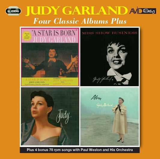 JUDY GARLAND - Four Classic Albums Plus (A Star Is Born / Miss Show Business / Judy / Alone)