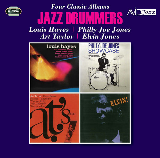 LOUIS HAYES / PHILLY JOE JONES / ART TAYLOR / ELVIN JONES - Jazz Drummers - Four Classic Albums