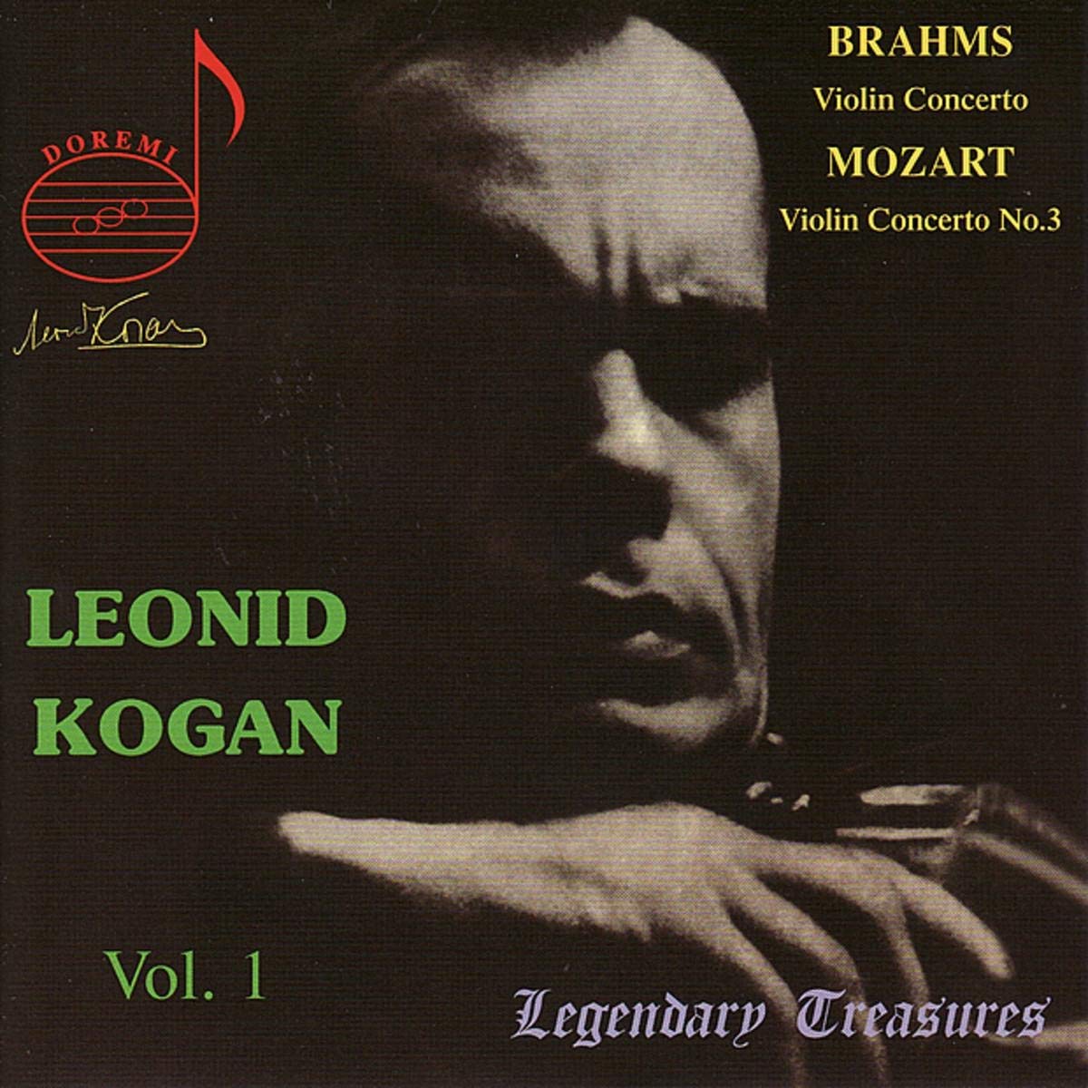 BRAHMS & MOZART: Violin Concertos - LEONID KOGAN, Boston Symphony, New York Philharmonic