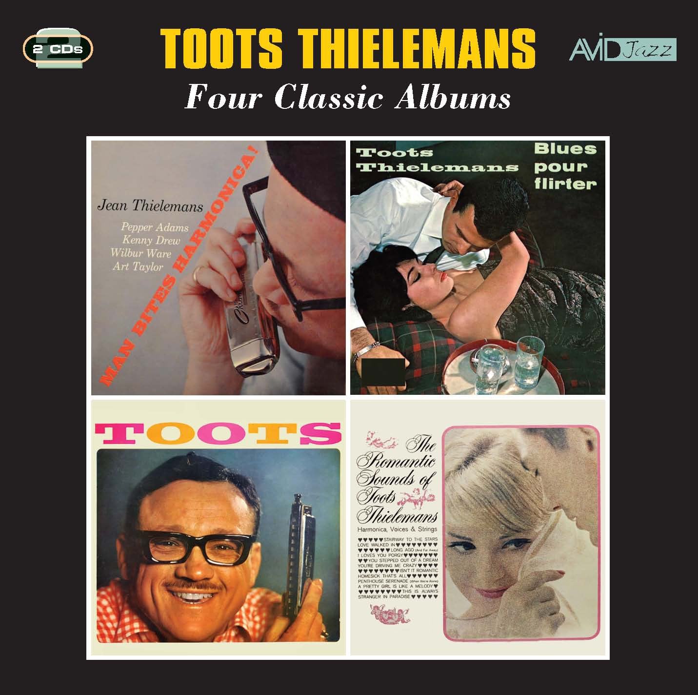 TOOTS THIELEMANS - Four Classic Albums (2 CDs)